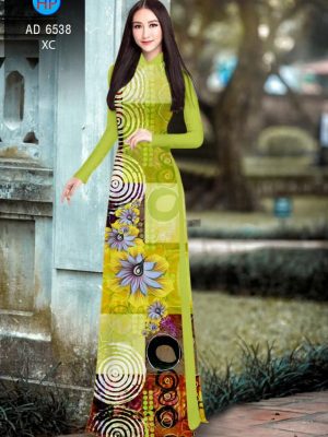 Vải áo dài Hoa và lập thể kiểu mới AD 6538 35 1581928575 144 Vai ao dai Hoa va lap the kieu moi AD