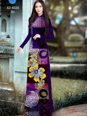 Vải áo dài Hoa và lập thể kiểu mới AD 6538 33 1581928575 330 Vai ao dai Hoa va lap the kieu moi AD