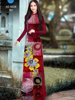 Vải áo dài Hoa và lập thể kiểu mới AD 6538 31 1581928575 875 Vai ao dai Hoa va lap the kieu moi AD