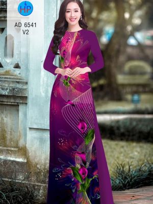 Vải áo dài Hoa Loa Kèn mới ra AD 6541 33 1581928775 119 Vai ao dai Hoa Loa Ken moi ra AD 6541
