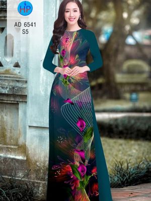 Vải áo dài Hoa Loa Kèn mới ra AD 6541 34 1581928775 826 Vai ao dai Hoa Loa Ken moi ra AD 6541