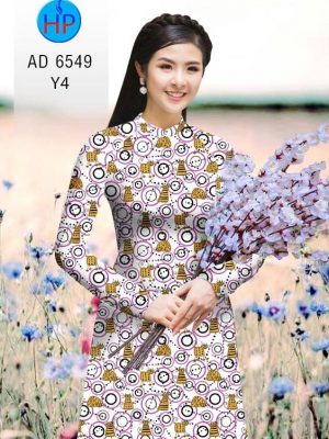 Vải áo dài hoa văn đều kiểu mới AD 6549 27 1581929003 269 Vai ao dai hoa van deu kieu moi AD 6549