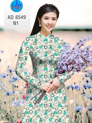 Vải áo dài hoa văn đều kiểu mới AD 6549 37 1581929004 973 Vai ao dai hoa van deu kieu moi AD 6549