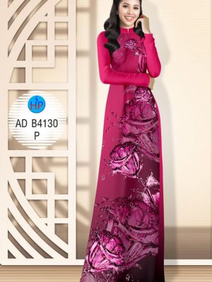 Vải áo dài Hoa hồng 8/3 thiết kế 2020 AD B4130 33 1581929121 919 Vai ao dai Hoa hong 83 thiet ke 2020 AD