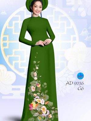 Vải áo dài hoa in 3D thiết kế 2020 AD 9036 21 1581929244 498 Vai ao dai hoa in 3D thiet ke 2020 AD