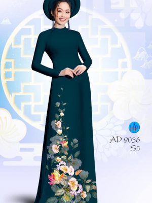Vải áo dài hoa in 3D thiết kế 2020 AD 9036 29 1581929245 231 Vai ao dai hoa in 3D thiet ke 2020 AD