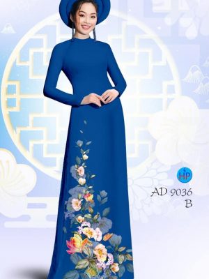 Vải áo dài hoa in 3D thiết kế 2020 AD 9036 22 1581929245 733 Vai ao dai hoa in 3D thiet ke 2020 AD