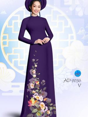 Vải áo dài hoa in 3D thiết kế 2020 AD 9036 31 1581929245 905 Vai ao dai hoa in 3D thiet ke 2020 AD