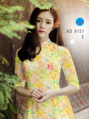 Vải áo dài lá đều mới ra AD 9151 34 1581929669 635 Vai ao dai la deu moi ra AD 9151