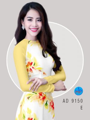 Vải áo dài Hoa đều lớn kiểu mới AD 9150 27 1581930208 110 Vai ao dai Hoa deu lon kieu moi AD 9150