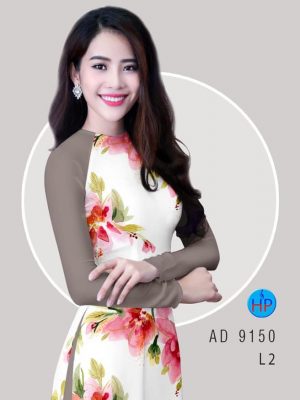 Vải áo dài Hoa đều lớn kiểu mới AD 9150 33 1581930208 82 Vai ao dai Hoa deu lon kieu moi AD 9150