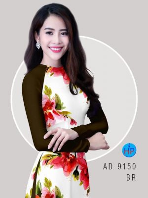 Vải áo dài Hoa đều lớn kiểu mới AD 9150 32 1581930208 848 Vai ao dai Hoa deu lon kieu moi AD 9150
