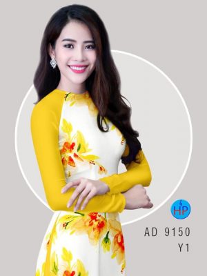 Vải áo dài Hoa đều lớn kiểu mới AD 9150 37 1581930208 964 Vai ao dai Hoa deu lon kieu moi AD 9150