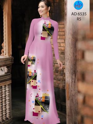 Vải áo dài Hoa tu-líp thiết kế 2020 AD 6535 27 1581930500 125 Vai ao dai Hoa tu lip thiet ke 2020 AD 6535