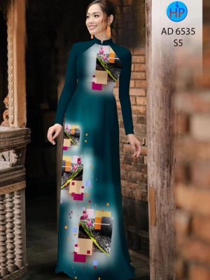 Vải áo dài Hoa tu-líp thiết kế 2020 AD 6535 26 1581930500 274 Vai ao dai Hoa tu lip thiet ke 2020 AD 6535