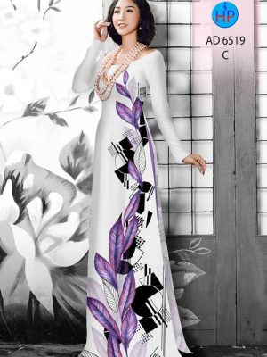Vải áo dài Lá và hoa văn mới ra AD 6519 22 1582017550 572 Vai ao dai La va hoa van moi ra AD