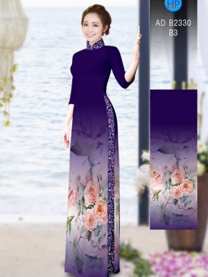 Vải áo dài Hoa hồng 8/3 kiểu mới AD B2330 22 1582017767 874 Vai ao dai Hoa hong 83 kieu moi AD B2330