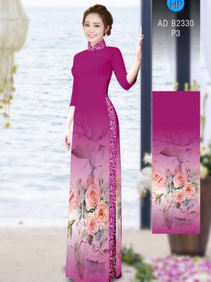 Vải áo dài Hoa hồng 8/3 kiểu mới AD B2330 36 1582017768 581 Vai ao dai Hoa hong 83 kieu moi AD B2330