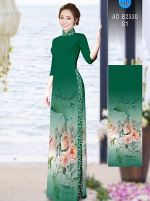 Vải áo dài Hoa hồng 8/3 kiểu mới AD B2330 26 1582017768 85 Vai ao dai Hoa hong 83 kieu moi AD B2330