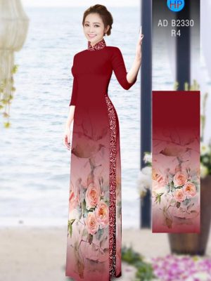 Vải áo dài Hoa hồng 8/3 kiểu mới AD B2330 35 1582017768 898 Vai ao dai Hoa hong 83 kieu moi AD B2330