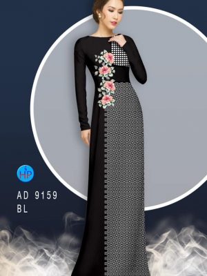 Vải áo dài Hoa hồng kiểu mới AD 9159 24 1582017889 987 Vai ao dai Hoa hong kieu moi AD 9159