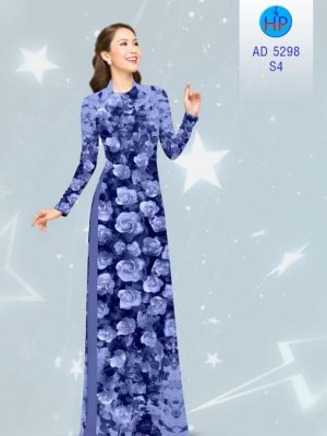 Vải áo dài Hoa hồng thiết kế 2020 AD 5298 34 1582018123 350 Vai ao dai Hoa hong thiet ke 2020 AD 5298