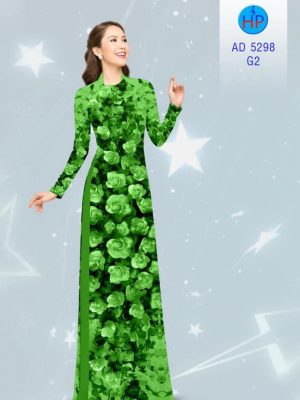 Vải áo dài Hoa hồng thiết kế 2020 AD 5298 31 1582018123 710 Vai ao dai Hoa hong thiet ke 2020 AD 5298
