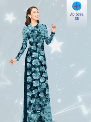 Vải áo dài Hoa hồng thiết kế 2020 AD 5298 37 1582018123 744 Vai ao dai Hoa hong thiet ke 2020 AD 5298