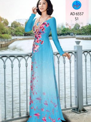 Vải áo dài Hoa Đào mới ra AD 6557 22 1582018437 60 Vai ao dai Hoa Dao moi ra AD 6557