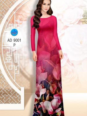 Vải áo dài Hoa in 3D kiểu mới AD 9001 22 1582097484 908 Vai ao dai Hoa in 3D kieu moi AD 9001