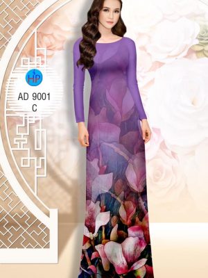 Vải áo dài Hoa in 3D kiểu mới AD 9001 31 1582097485 212 Vai ao dai Hoa in 3D kieu moi AD 9001