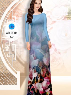 Vải áo dài Hoa in 3D kiểu mới AD 9001 34 1582097485 296 Vai ao dai Hoa in 3D kieu moi AD 9001