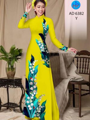 Vải áo dài Hoa chuông kiểu mới AD 6382 30 1582099294 375 Vai ao dai Hoa chuong kieu moi AD 6382