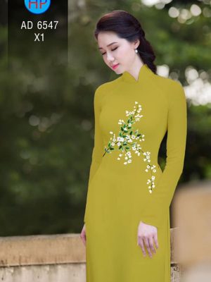 Vải áo dài Nhẹ nhàng, giản dị mới ra AD 6547 26 1582099413 125 Vai ao dai Nhe nhang gian di moi ra AD