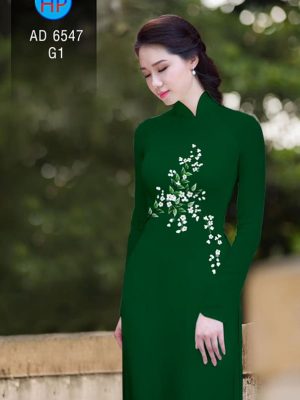 Vải áo dài Nhẹ nhàng, giản dị mới ra AD 6547 30 1582099413 297 Vai ao dai Nhe nhang gian di moi ra AD