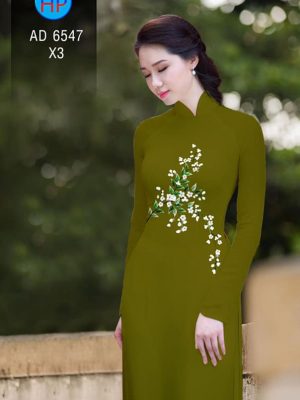 Vải áo dài Nhẹ nhàng, giản dị mới ra AD 6547 25 1582099413 374 Vai ao dai Nhe nhang gian di moi ra AD