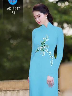 Vải áo dài Nhẹ nhàng, giản dị mới ra AD 6547 38 1582099414 331 Vai ao dai Nhe nhang gian di moi ra AD