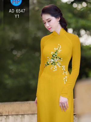 Vải áo dài Nhẹ nhàng, giản dị mới ra AD 6547 36 1582099414 559 Vai ao dai Nhe nhang gian di moi ra AD