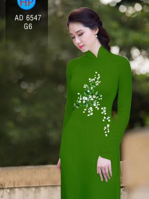 Vải áo dài Nhẹ nhàng, giản dị mới ra AD 6547 33 1582099414 806 Vai ao dai Nhe nhang gian di moi ra AD