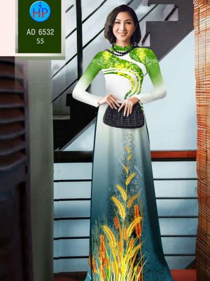 1582099619 245 Vai ao dai bong lua thiet ke 2020 AD 6532