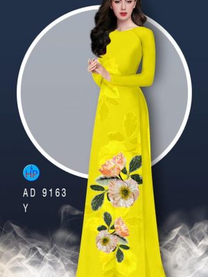 Vải áo dài hoa in 3D mới ra AD 9163 32 1582272927 220 Vai ao dai hoa in 3D moi ra AD 9163