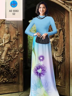 Vải áo dài Hoa tim thiết kế 2020 AD 6563 31 1582273579 744 Vai ao dai Hoa tim thiet ke 2020 AD 6563