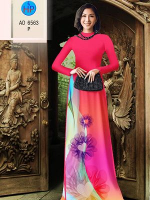 Vải áo dài Hoa tim thiết kế 2020 AD 6563 36 1582273581 90 Vai ao dai Hoa tim thiet ke 2020 AD 6563