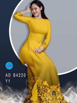 Vải áo dài hoa văn kiểu mới AD B4220 20 1582273897 235 Vai ao dai hoa van kieu moi AD B4220