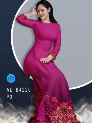 Vải áo dài hoa văn kiểu mới AD B4220 27 1582273898 791 Vai ao dai hoa van kieu moi AD B4220