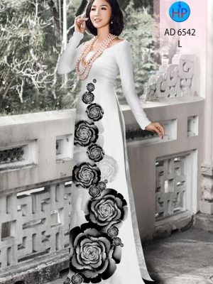 Vải áo dài Hoa ảo 3D mới ra AD 6542 25 1582274048 60 Vai ao dai Hoa ao 3D moi ra AD 6542