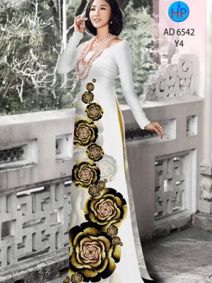 Vải áo dài Hoa ảo 3D mới ra AD 6542 27 1582274048 737 Vai ao dai Hoa ao 3D moi ra AD 6542