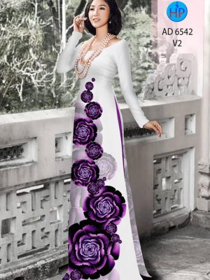 Vải áo dài Hoa ảo 3D mới ra AD 6542 33 1582274048 747 Vai ao dai Hoa ao 3D moi ra AD 6542