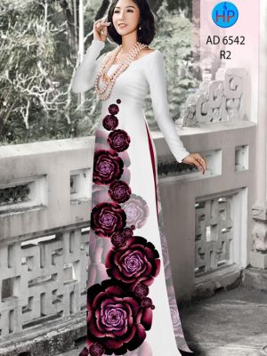 Vải áo dài Hoa ảo 3D mới ra AD 6542 21 1582274048 870 Vai ao dai Hoa ao 3D moi ra AD 6542