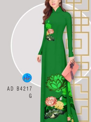 Vải áo dài Hoa Sen kiểu mới AD B4217 22 1582274539 81 Vai ao dai Hoa Sen kieu moi AD B4217